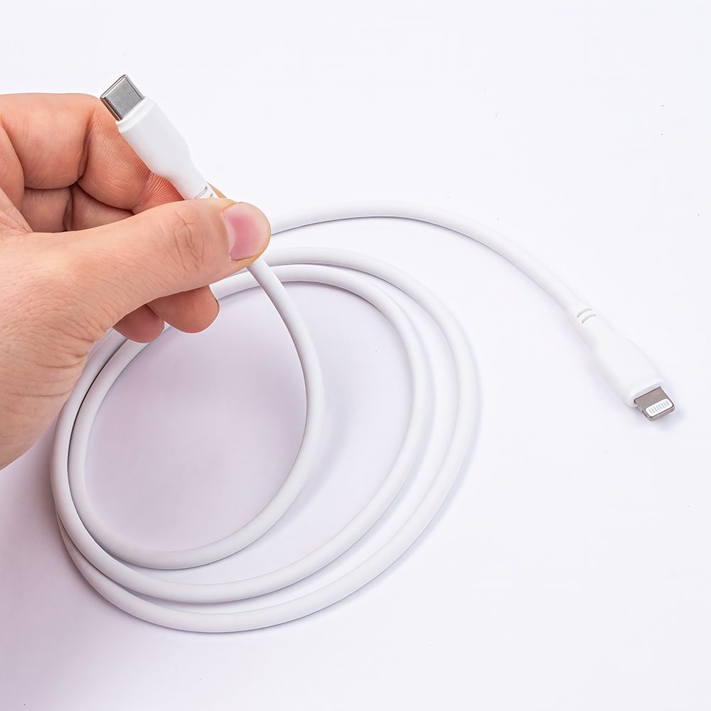 359066_oryg Maxlife MXUC-10 MFi cable USB-C - Lightning 1,0 m 27W white