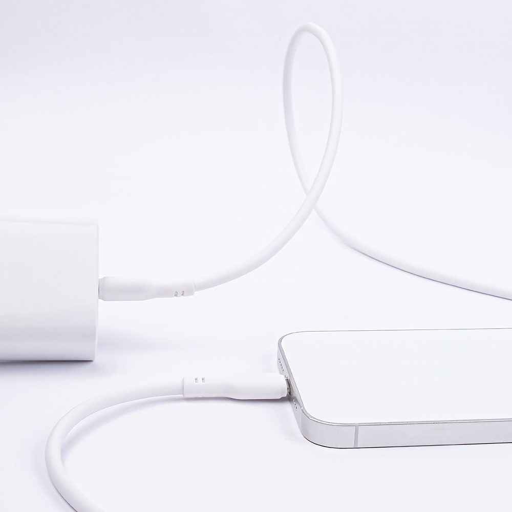 359067_oryg Maxlife MXUC-10 MFi cable USB-C - Lightning 1,0 m 27W white