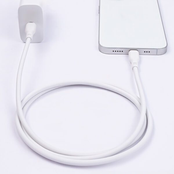 359071_oryg Maxlife MXUC-10 MFi cable USB-C - Lightning 1,0 m 27W white