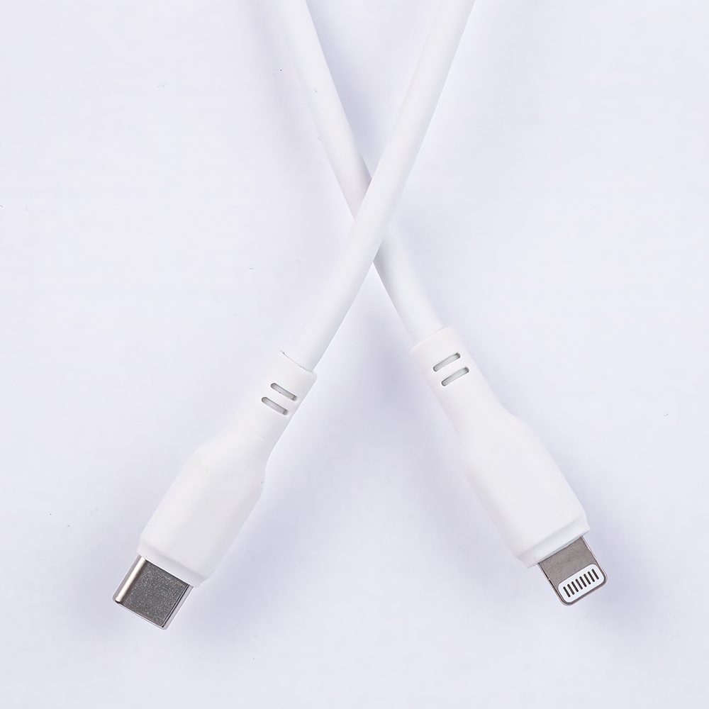 359079_oryg Maxlife MXUC-10 MFi cable USB-C - Lightning 1,0 m 27W white