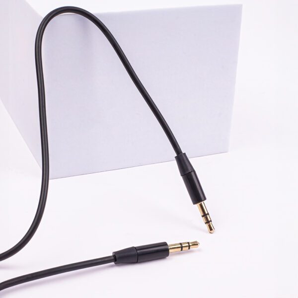 Maxlife audio cable jack 3.5 mm - jack 3.5 mm 1m black