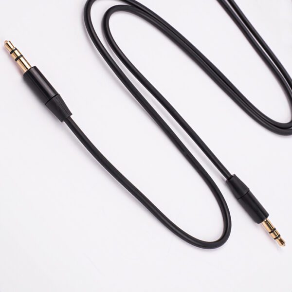 Maxlife audio cable jack 3.5 mm - jack 3.5 mm 1m black