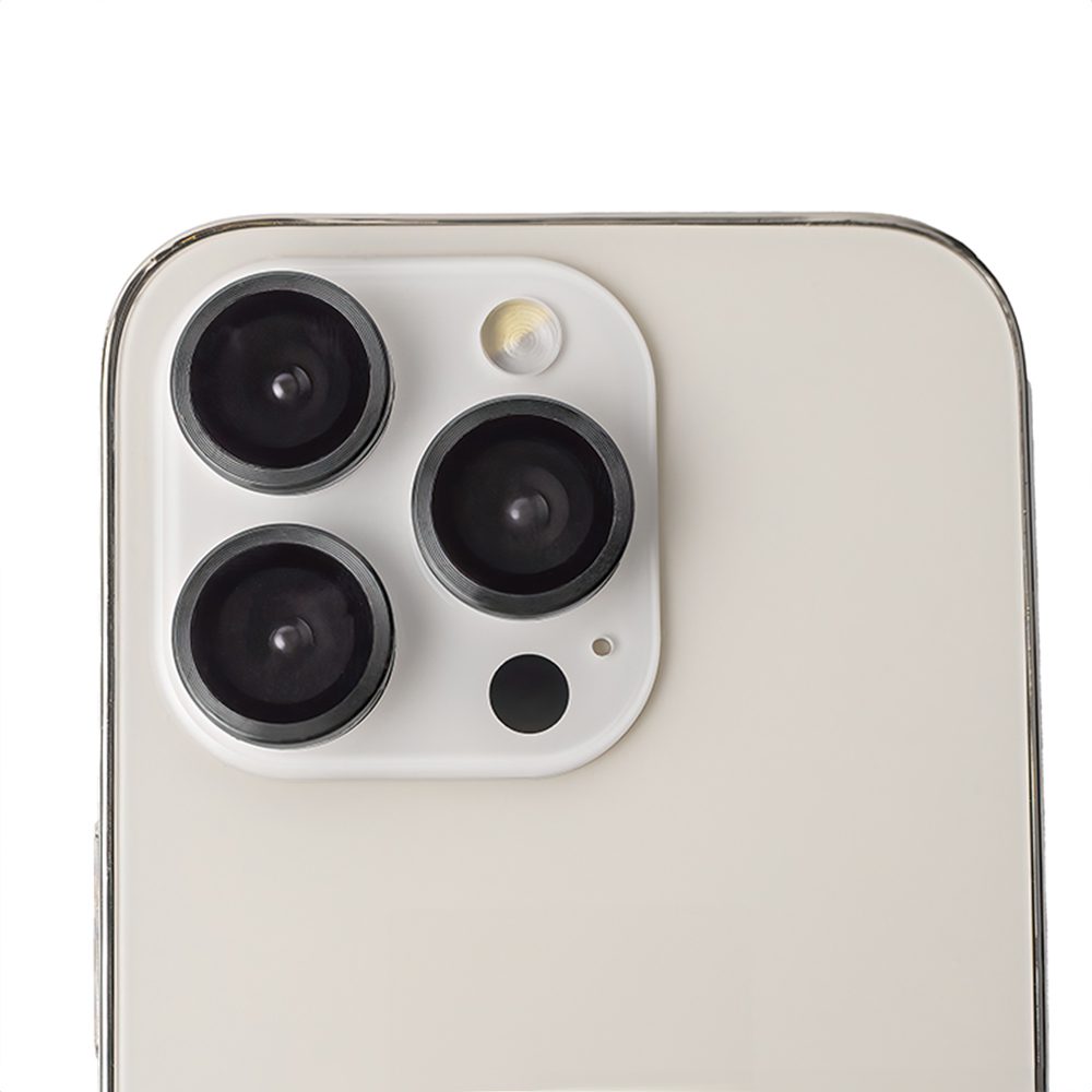 360177_oryg Set of lens glasses for iPhone 13 Mini / iPhone 13 black frame (2 pcs)