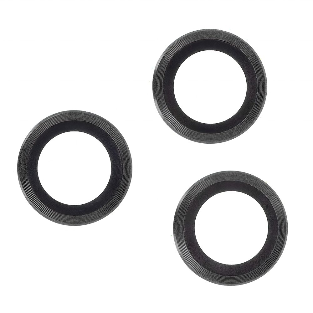 360181_oryg Set of lens glasses for iPhone 13 Mini / iPhone 13 black frame (2 pcs)
