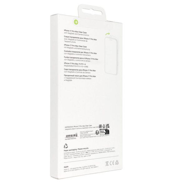 iPhone 17 Pro Max Clear Case with MagSafe
