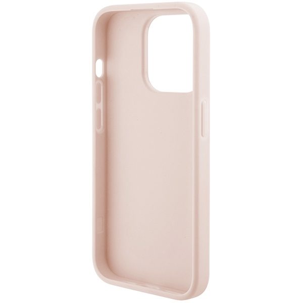 361207_oryg Karl Lagerfeld case for iPhone 15 Pro Max 6,7" KLHCP15XPQKPMP pink HC QUILTED K PATTERN