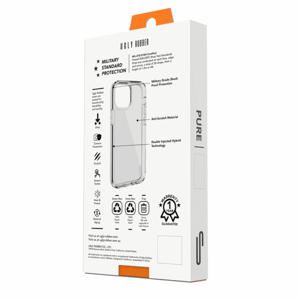 362357_oryg Ugly Rubber Pure case for iPhone 14 Pro Max 6,7" clear