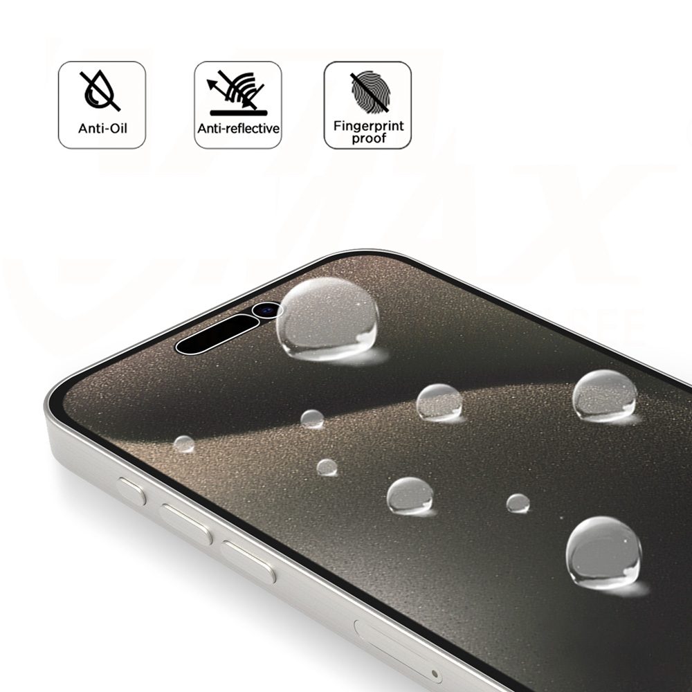 363372_oryg Vmax tempered glass 0.33mm clear glass for iPhone 14 Pro 6,1" matte