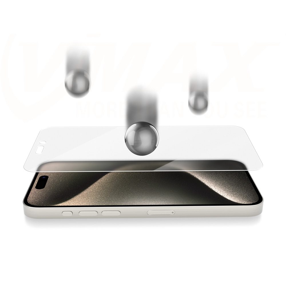 363373_oryg Vmax tempered glass 0.33mm clear glass for iPhone 14 Pro 6,1" matte