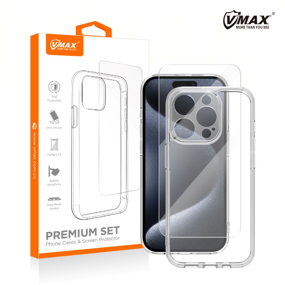 363457_oryg Vmax set case + glass 2,5D premium for Samsung Galaxy A15 4G / A15 5G