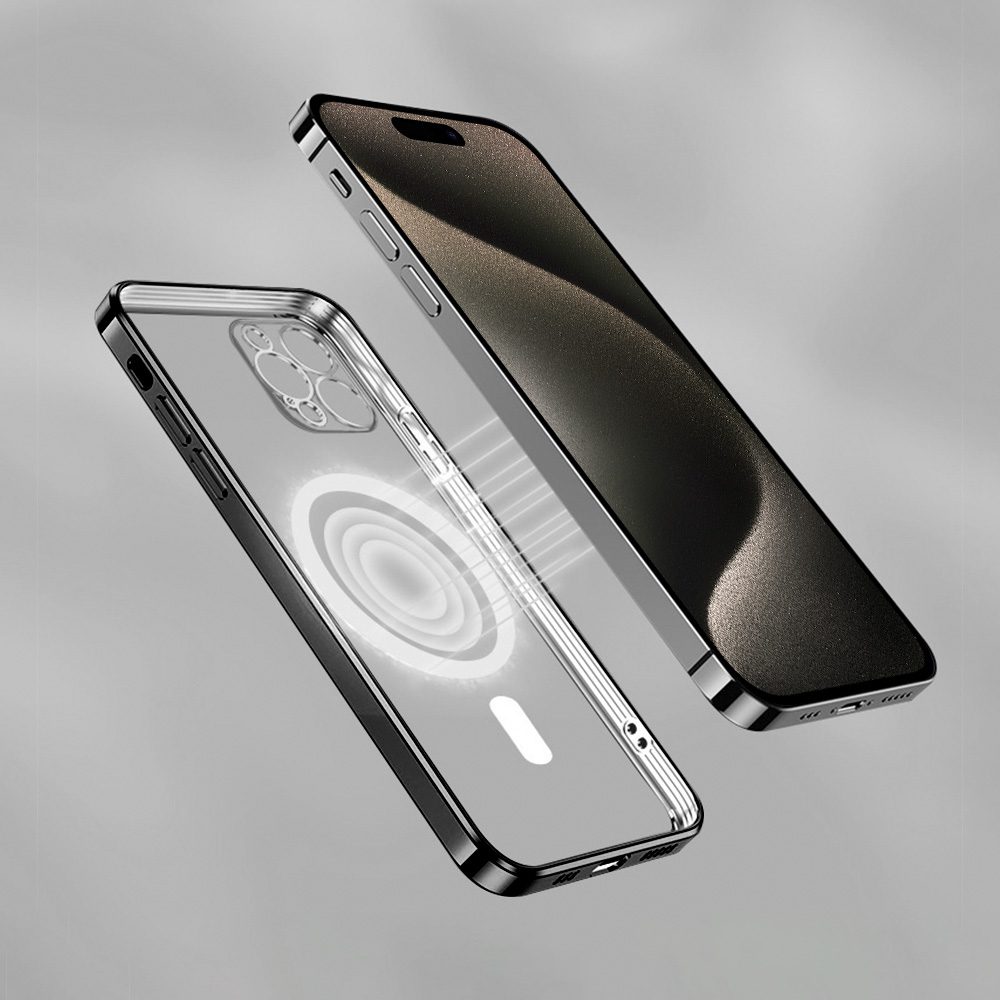 363465_oryg Vmax Electroplating Mag TPU case for iPhone 16 Plus 6,7" black