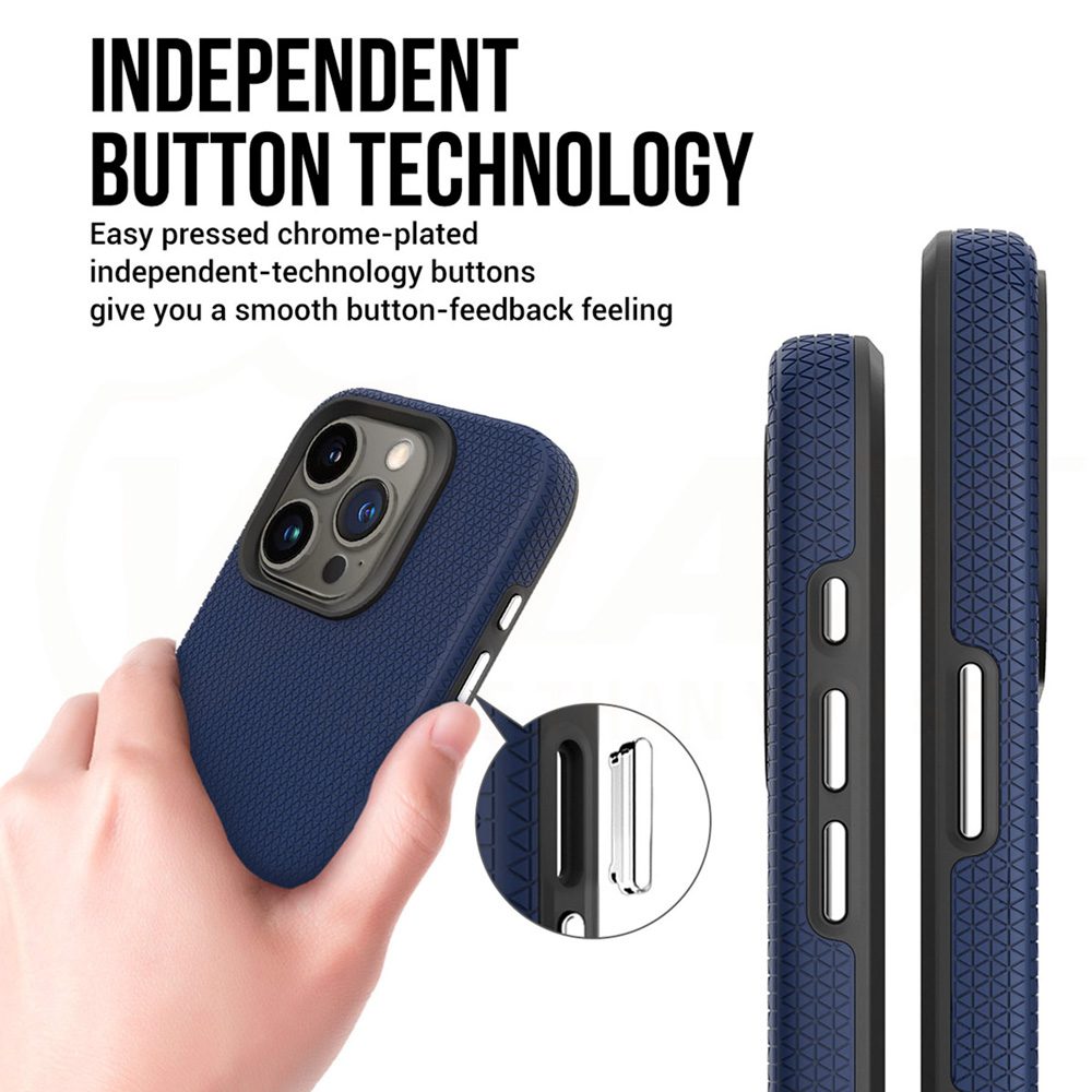 363540_oryg Vmax Triangle case for iPhone 16 Plus 6,7" navy blue