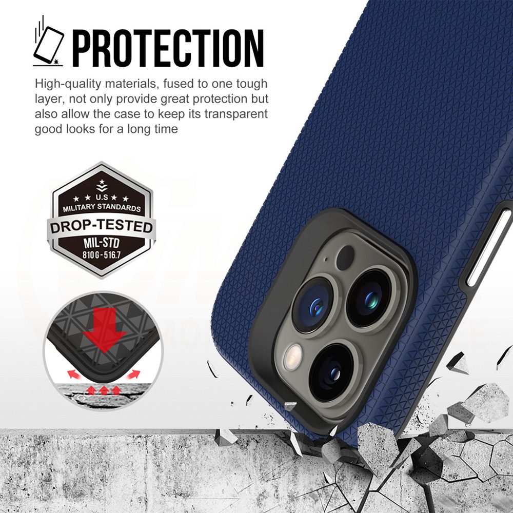 363544_oryg Vmax Triangle case for iPhone 16 Plus 6,7" navy blue