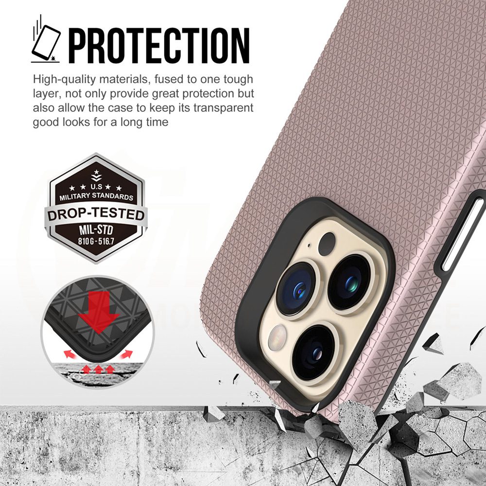 363751_oryg Vmax Triangle case for iPhone 16 Plus 6,7" rose gold