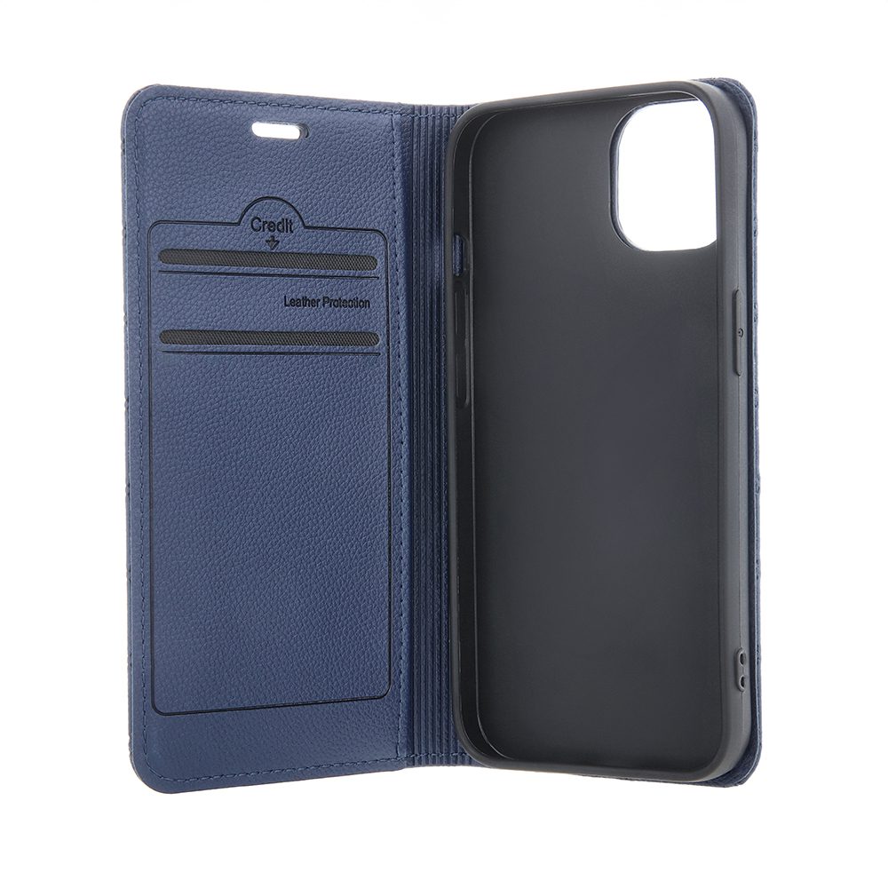 363801_oryg Smart Caro case for Samsung Galaxy S25 FE navy blue