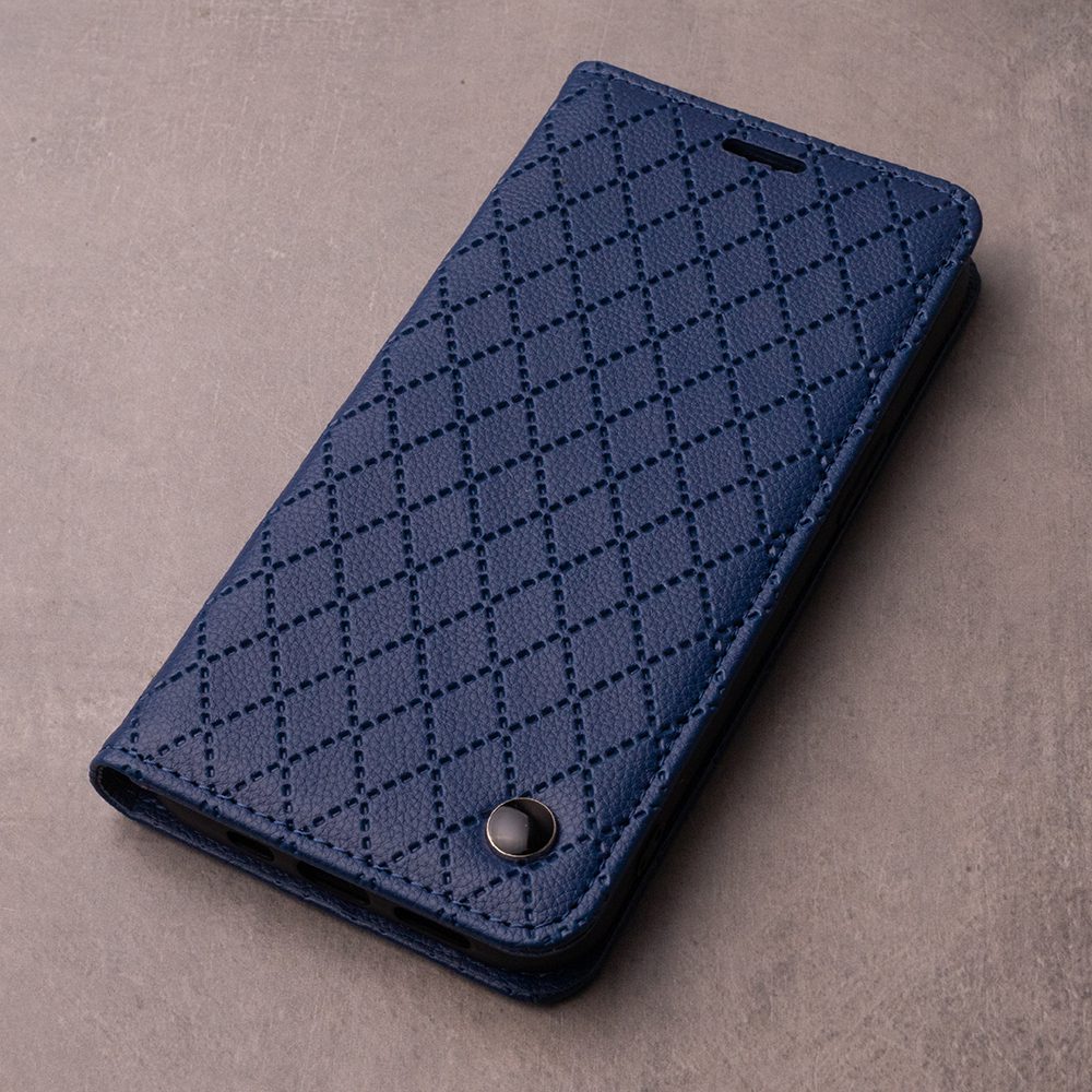 363805_oryg Smart Caro case for Samsung Galaxy S25 FE navy blue