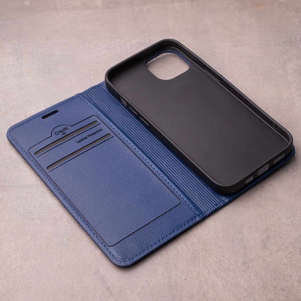 363806_oryg Smart Caro case for Samsung Galaxy S25 FE navy blue