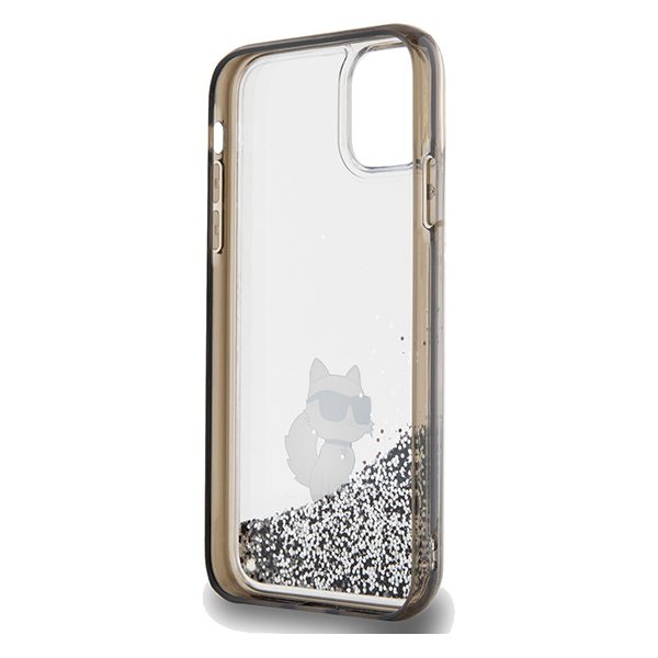 363861_oryg Karl Lagerfeld case for iPhone 11 KLHCN61LKCNSK transparent HC LIQ. GLITTER C