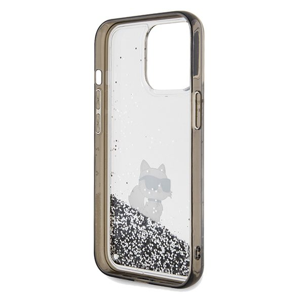 363869_oryg Karl Lagerfeld case for iPhone 13 Pro 6,1" KLHCP13LLKCNSK transparent HC LIQ. GLITTER C