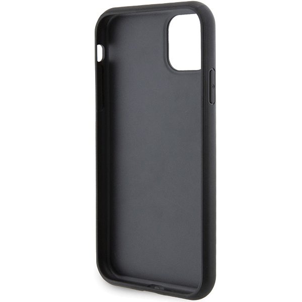 363901_oryg Karl Lagerfeld case for iPhone 11 KLHCN61GSAKCPK black HC GRIPSTAND SAFFIANO KC PINS