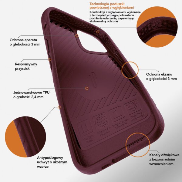 Ugly Rubber L case for iPhone 15 Plus 6,7" black