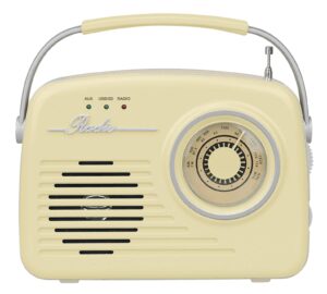 Setty Bluetooth speaker with radio Retro P350 beige