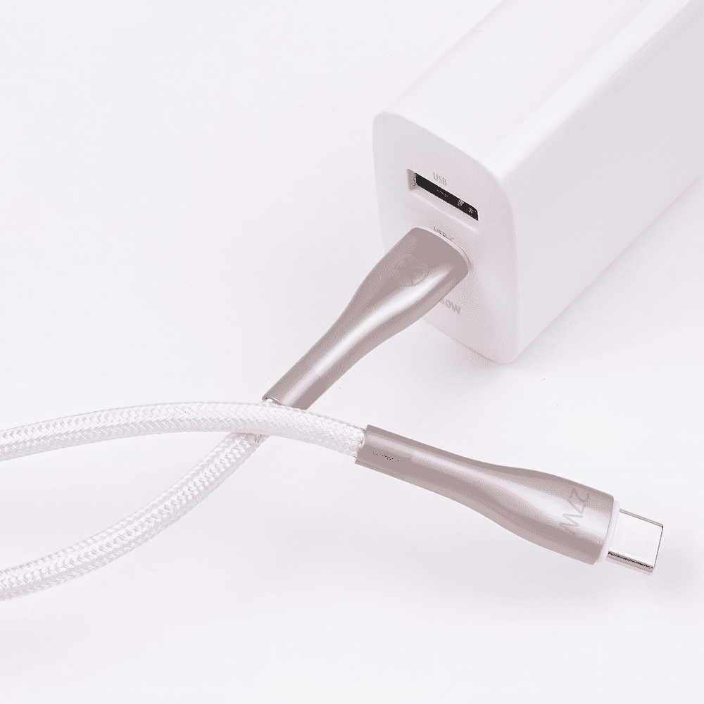 365270_oryg Forever Sleek cable USB-C - Lightning 1,0 m 27W white
