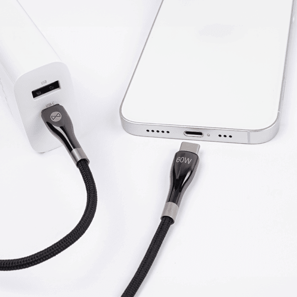365272_oryg Forever Sleek cable USB-C - USB-C 2,0 m 60W black
