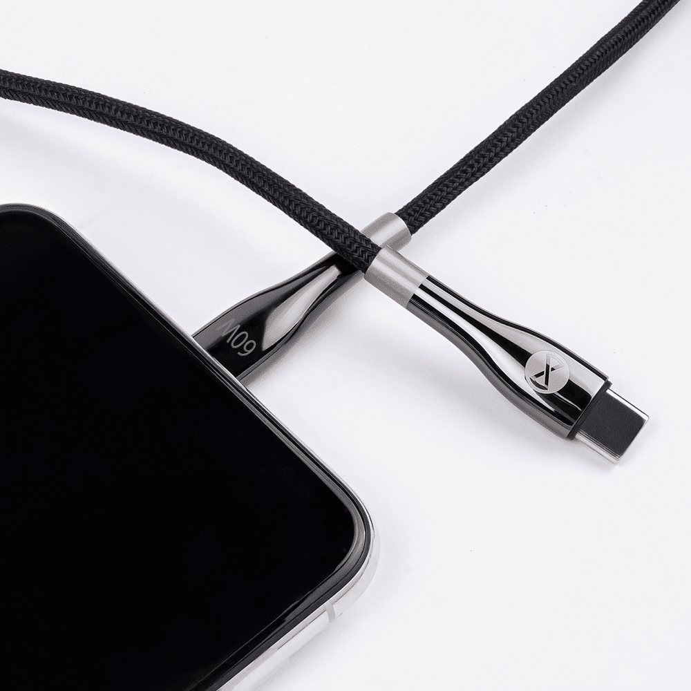 365273_oryg Forever Sleek cable USB-C - USB-C 2,0 m 60W black