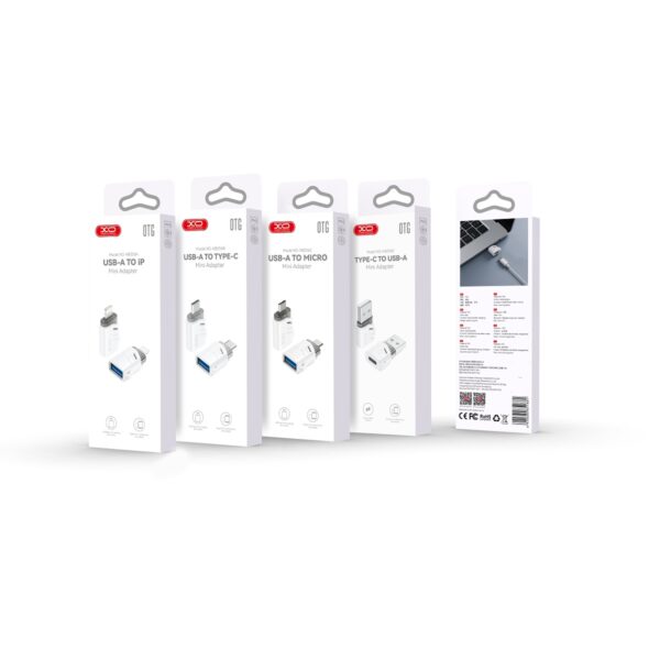 365418_oryg XO adapter NB256A OTG USB - Lightning white