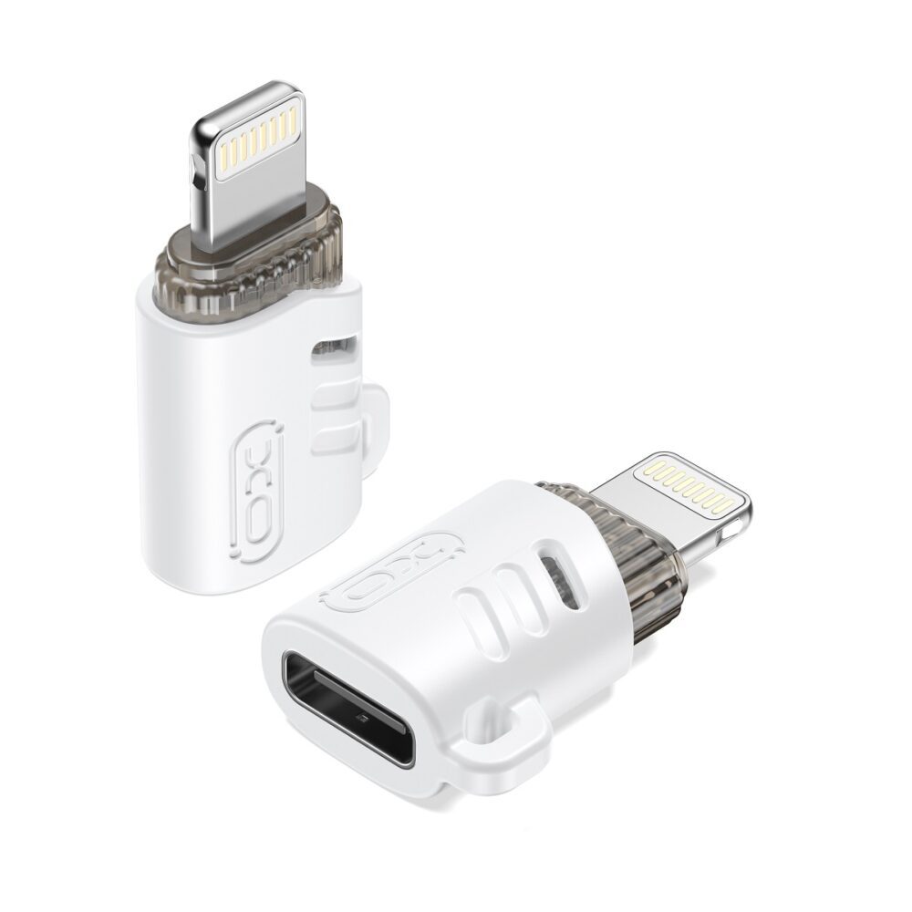 365607_oryg XO adapter NB256E USB-C - Lightning white