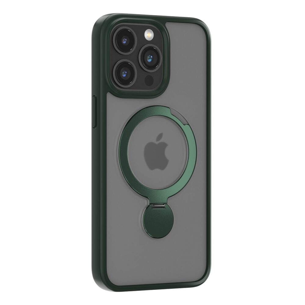 366418_oryg Comma case Joy Shark Mag for iPhone 15 Plus navy green