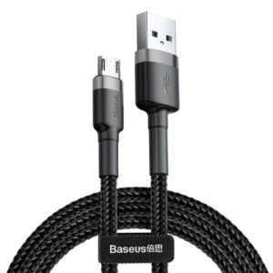 Baseus cable Cafule USB - micro USB 1,0m 2,4A gray-black
