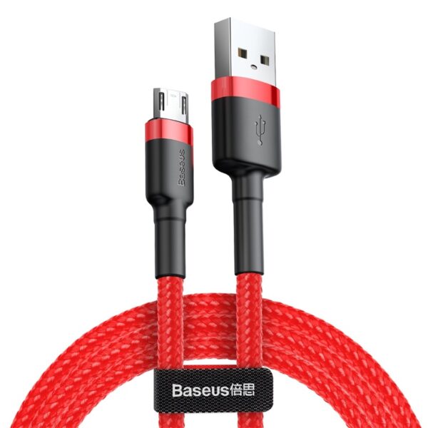 Baseus cable Cafule USB - micro USB 2,0m 1,5A red