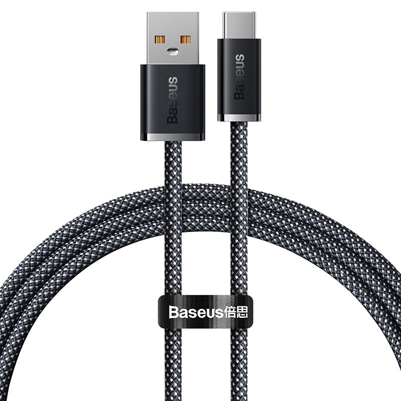 367310_oryg Baseus cable Dynamic USB - USB-C 1,0m state gray 100W