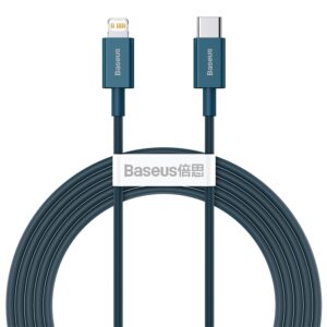 Baseus cabel Superior PD USB-C - Lightning 2,0m blue 20W