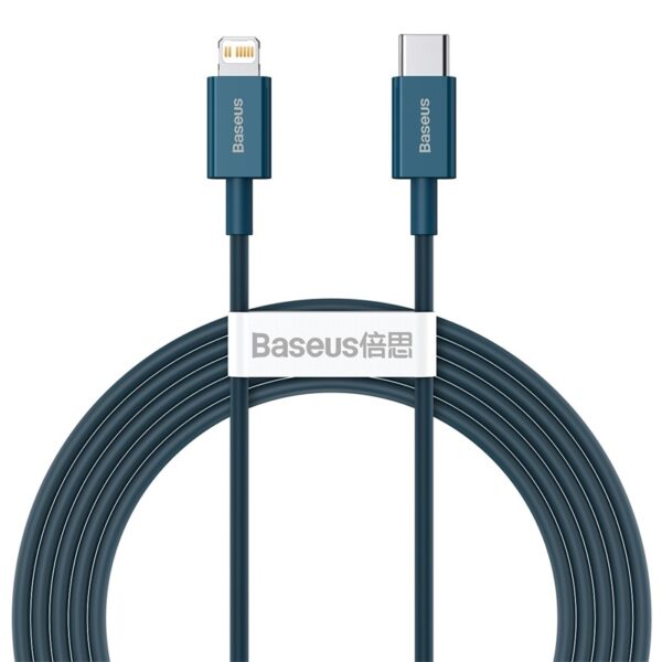 367333_oryg Baseus cabel Superior PD USB-C - Lightning 2,0m blue 20W