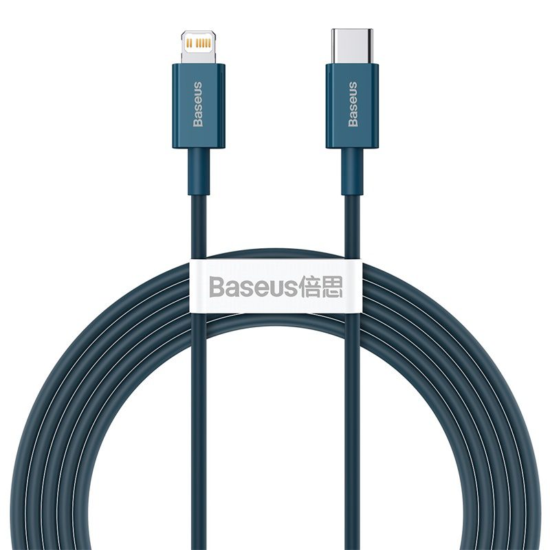 367333_oryg Baseus cabel Superior PD USB-C - Lightning 2,0m blue 20W