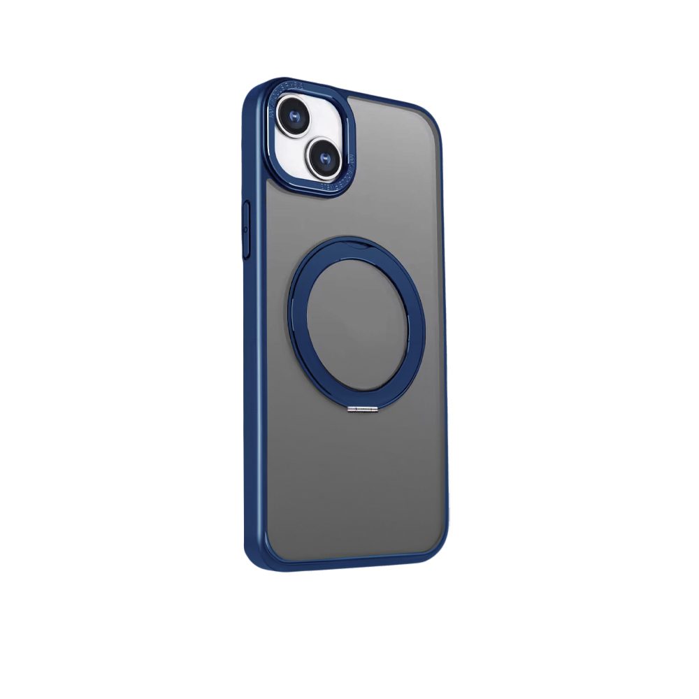 367460_oryg Mag Ring Rotating case for iPhone 15 Pro 6,1" navy blue