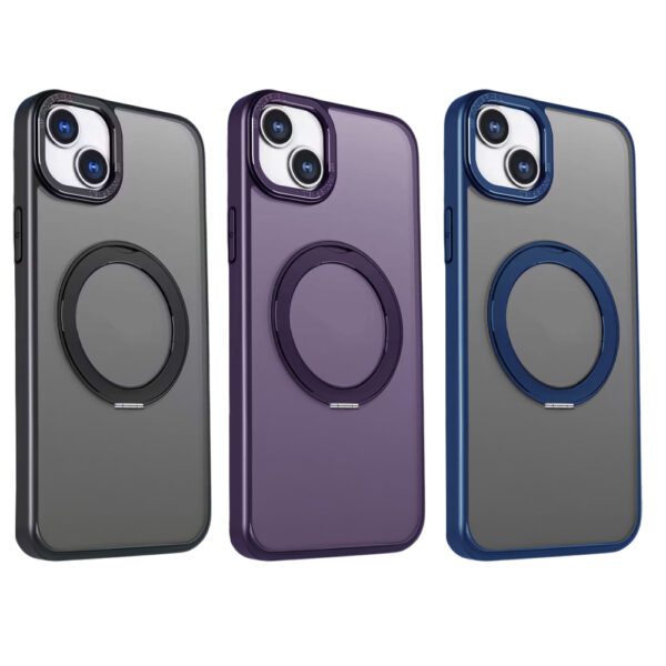 367462_oryg Mag Ring Rotating case for iPhone 13 6,1" purple