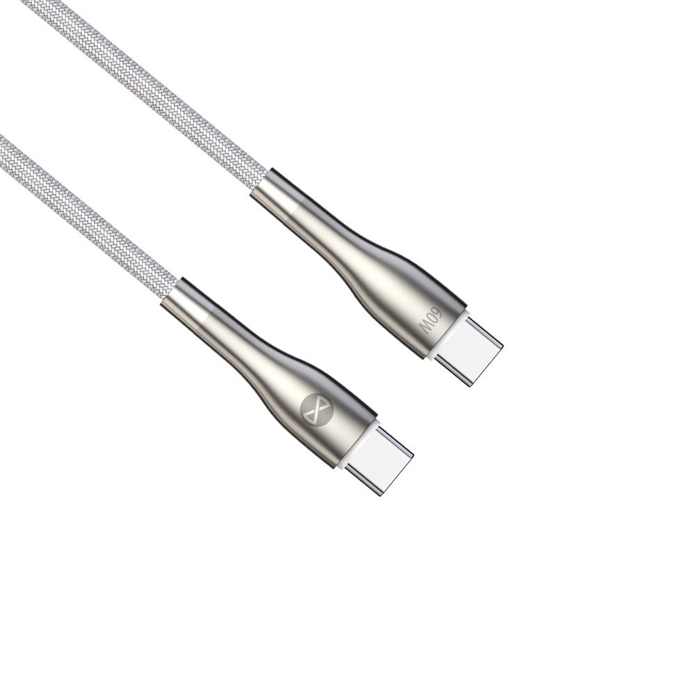 367545_oryg Forever Sleek cable USB-C - USB-C 1,0 m 60W white