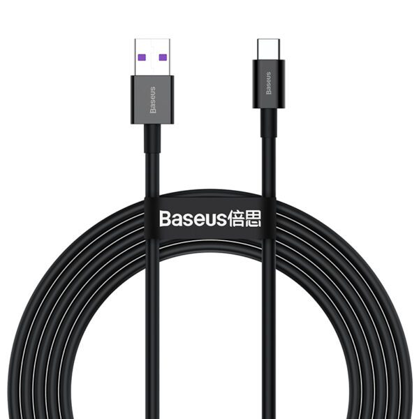 Baseus cable Superior USB - USB-C 2,0m black 66W