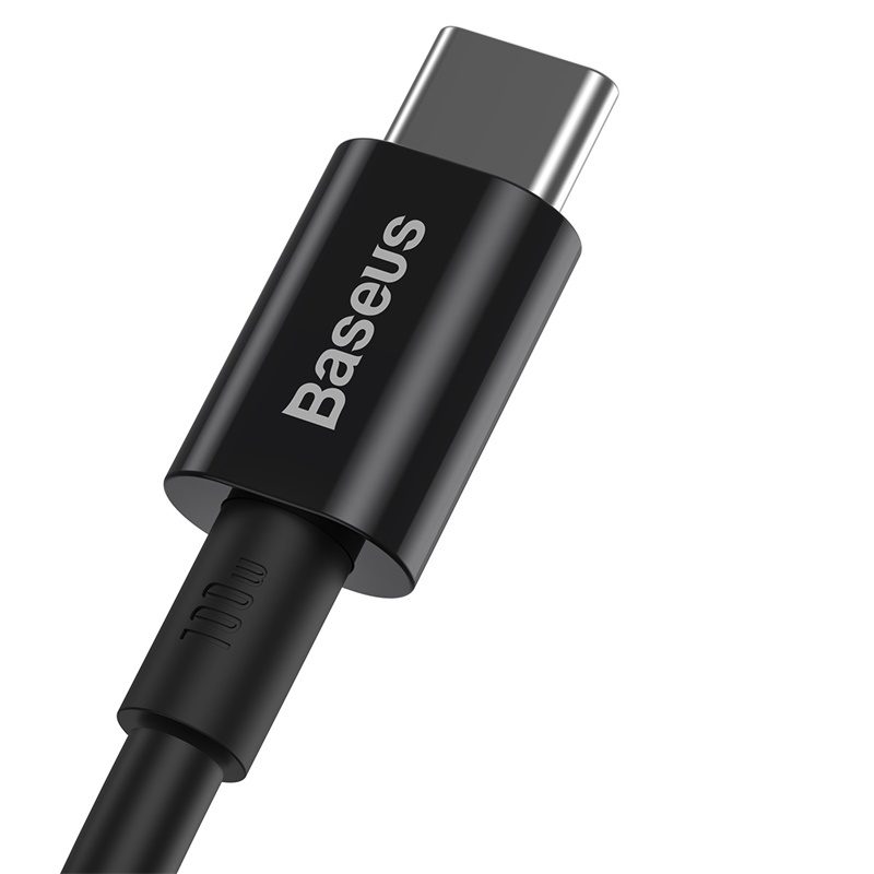 369006_oryg Baseus cabel Superior PD USB-C - USB-C 1,0m black 100W