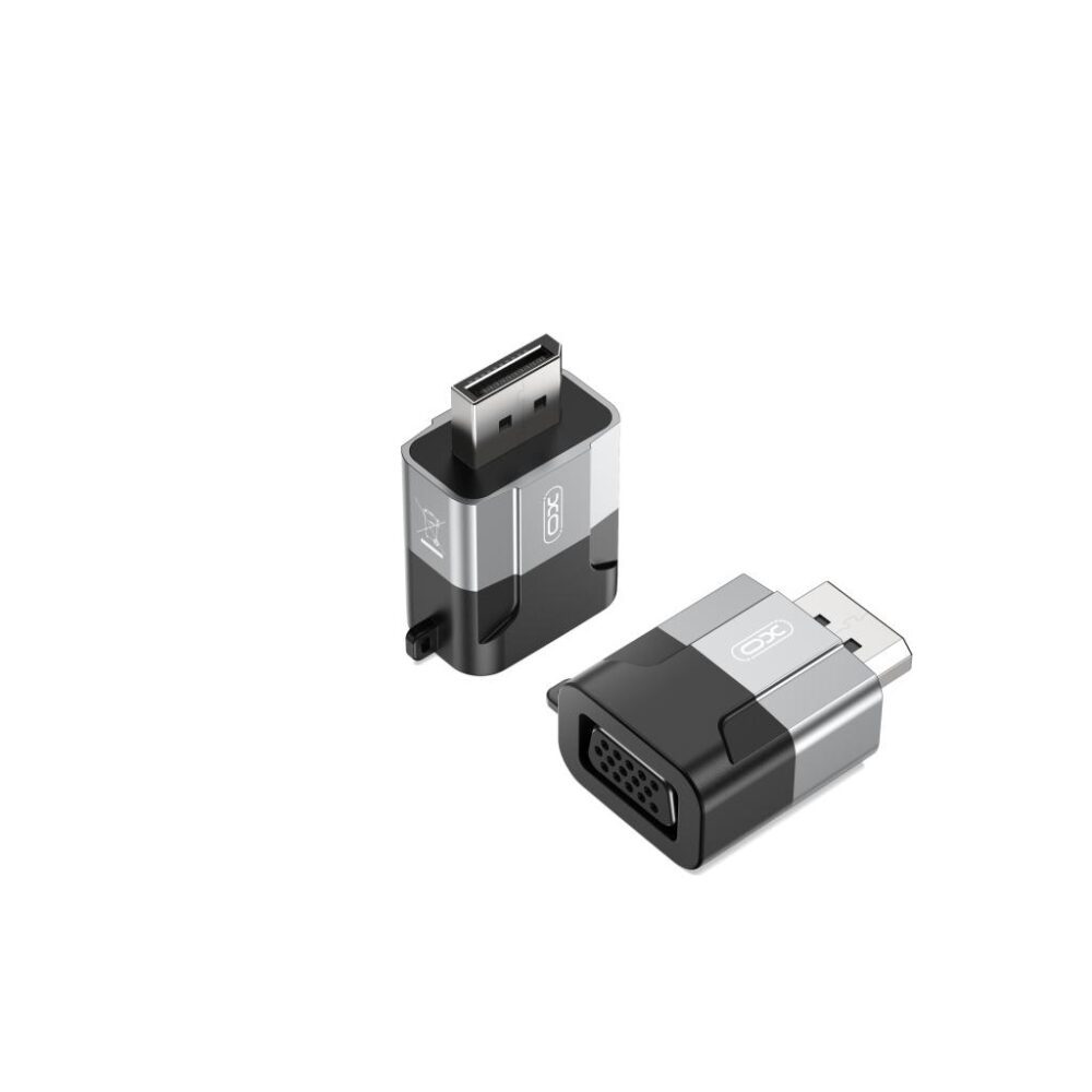 369227_oryg XO adapter GB016 Displayport - VGA gray