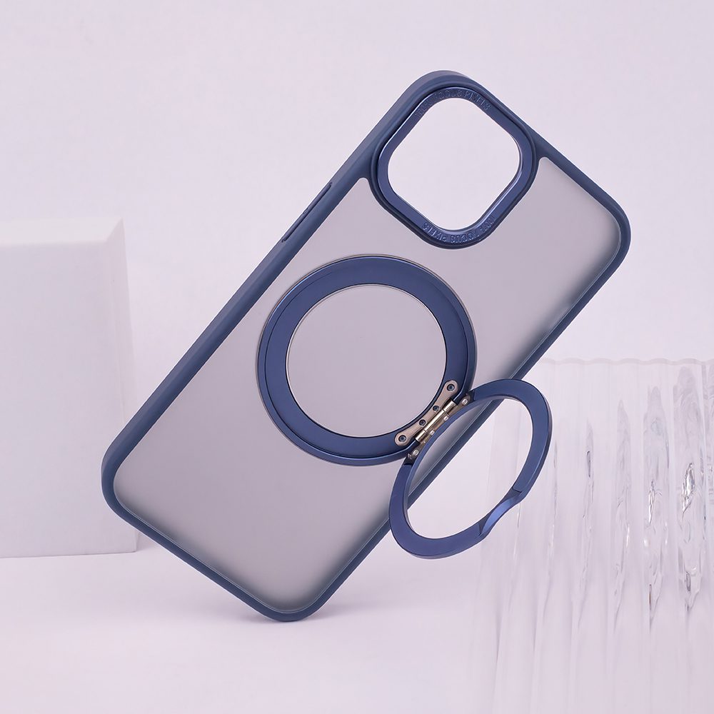 369315_oryg Mag Ring Rotating case for iPhone 15 Pro 6,1" navy blue