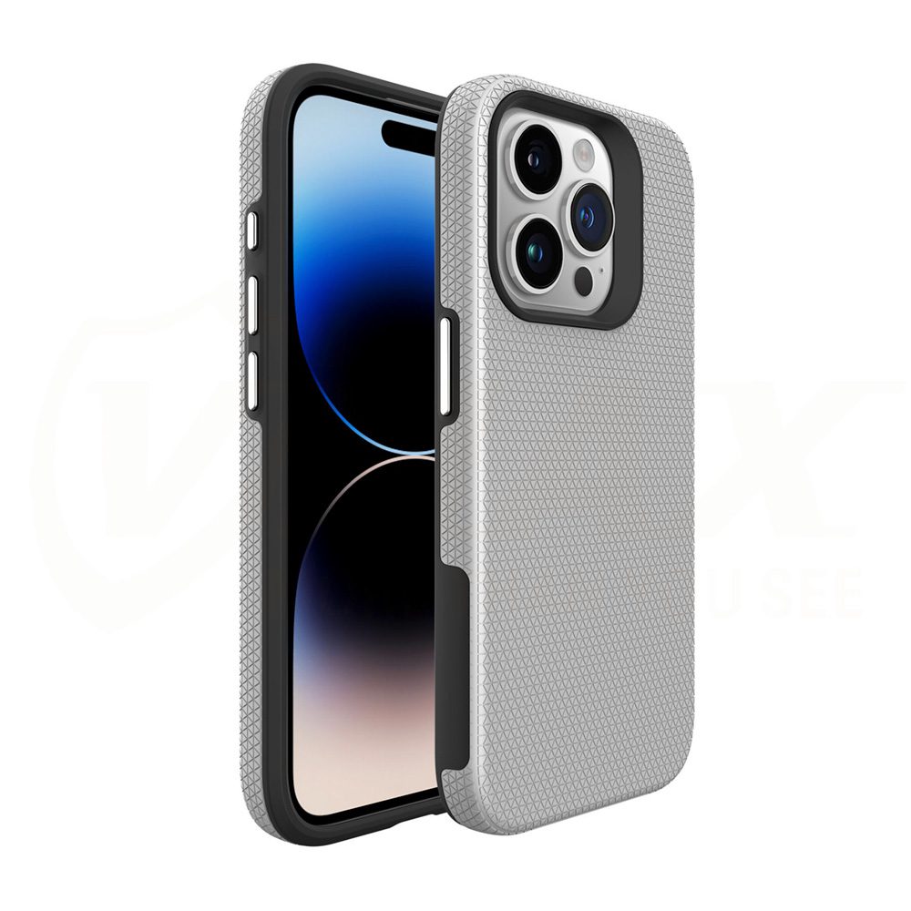 370809_oryg Vmax Triangle case for Samsung Galaxy A35 5G silver