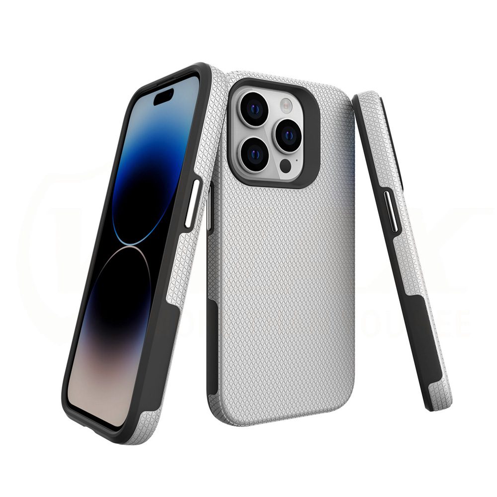 370811_oryg Vmax Triangle case for Samsung Galaxy A35 5G silver