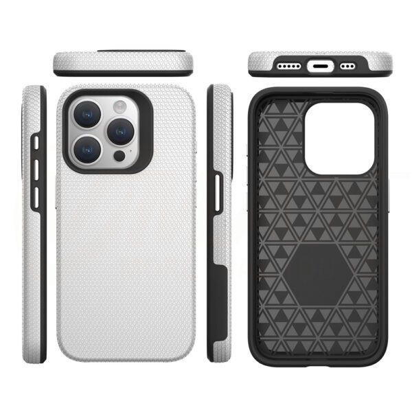 370812_oryg Vmax Triangle case for Samsung Galaxy A35 5G silver