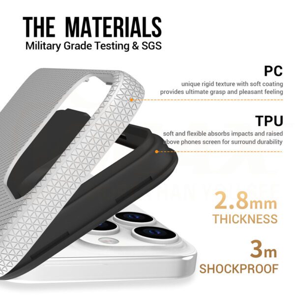 370814_oryg Vmax Triangle case for Samsung Galaxy A35 5G silver