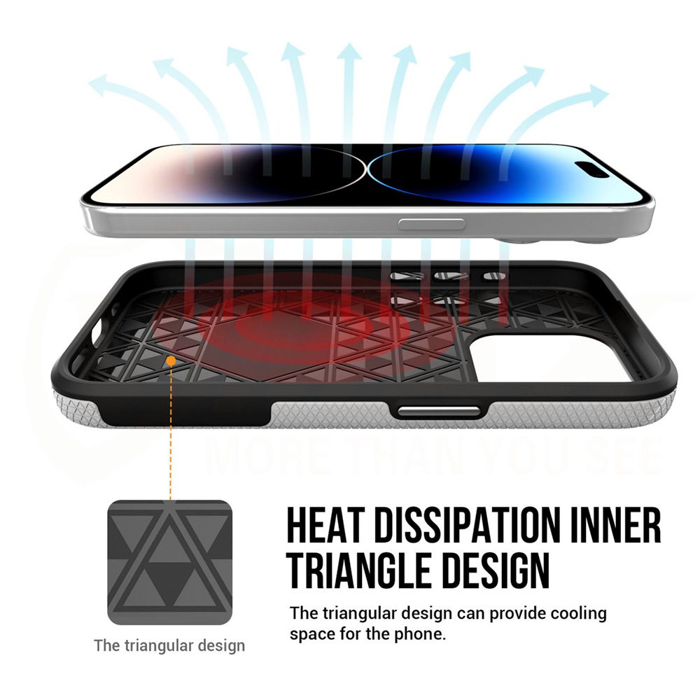 370816_oryg Vmax Triangle case for Samsung Galaxy A35 5G silver